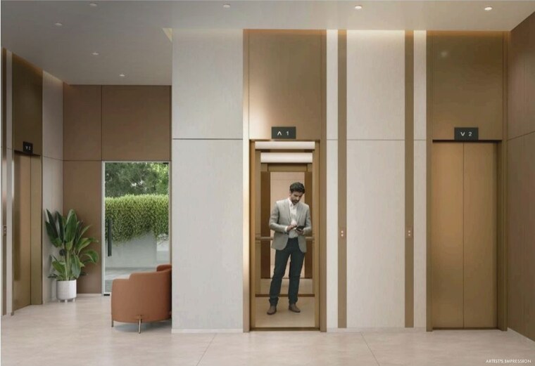 Room, rustomjee-vista-bay 2 Bedroom 805 Sq.Ft. Apartment In Parel Mumbai 10130836
