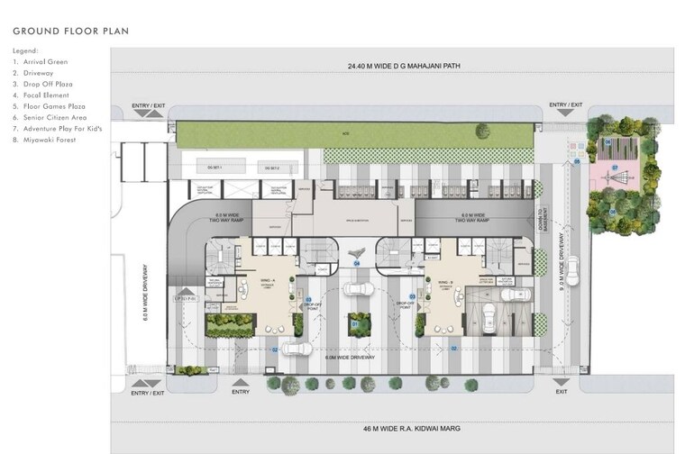Master Plan, rustomjee-vista-bay 2 Bedroom 805 Sq.Ft. Apartment In Parel Mumbai 10130836