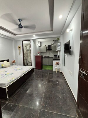 Kitchen in 1 RK Builder Floor at Sector 44 – for Rent