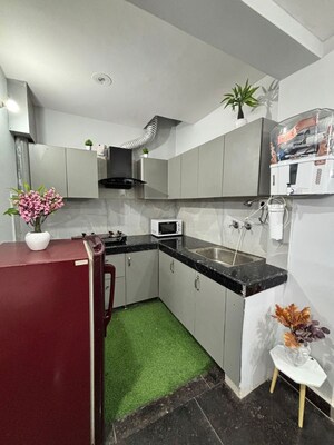 Kitchen in 1 RK Builder Floor at Sector 44 – for Rent