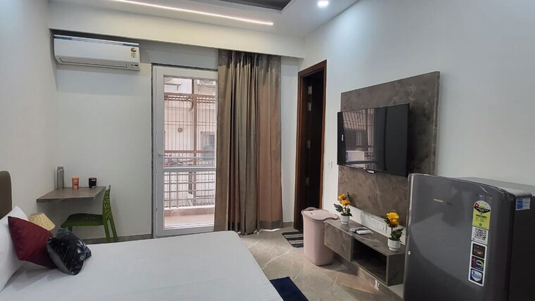 Living Room, sector 44 Studio 600 Sq.Ft. Builder Floor In Sector 44 Gurgaon 10130841