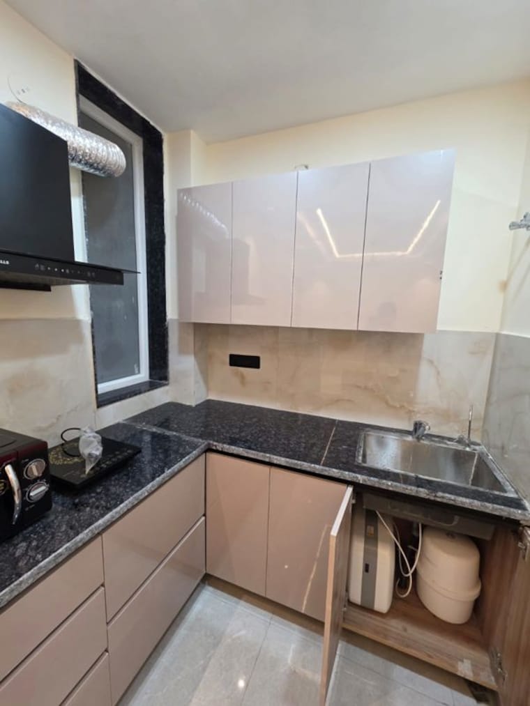 Kitchen, sector 46 1 Bedroom 900 Sq.Ft. Builder Floor In Sector 46 Gurgaon 10130850