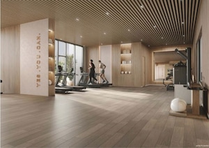 Gym in 3 BHK Apartment at Rustomjee Vista Bay, Parel – for Sale