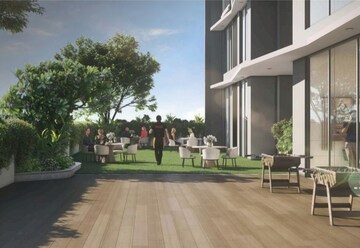 Balcony in 3 BHK Apartment at Rustomjee Vista Bay, Parel – for Sale