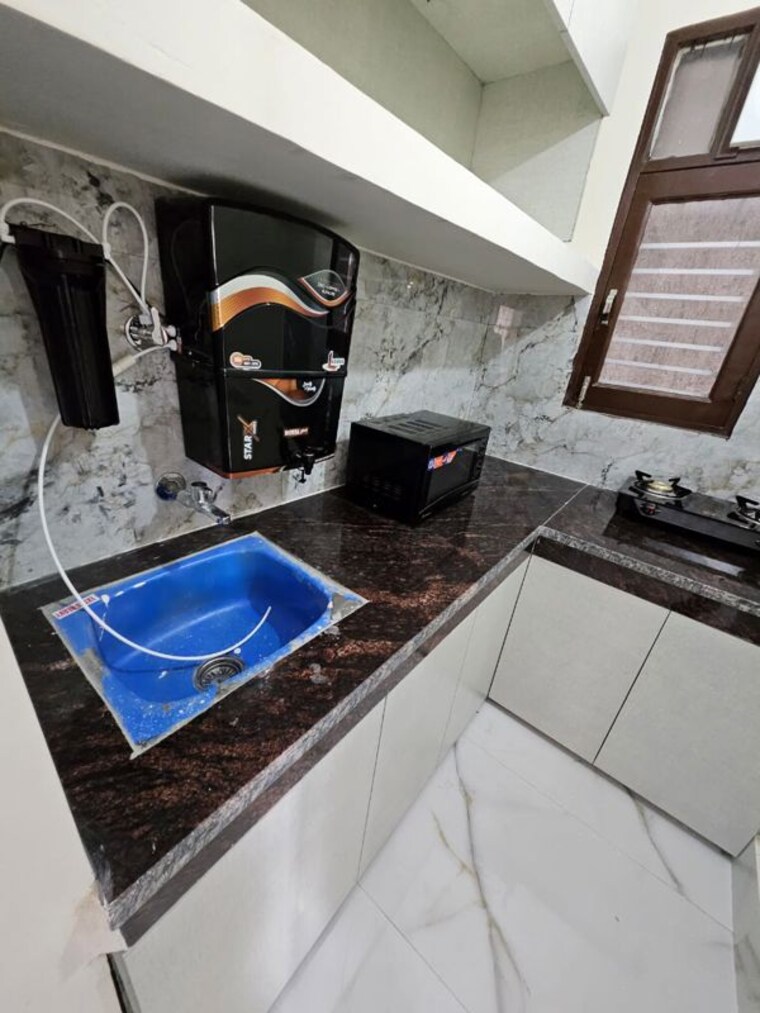 Kitchen, sector 45 1 Bedroom 900 Sq.Ft. Builder Floor In Sector 45 Gurgaon 10130860