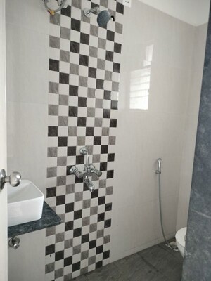 Bathroom in 1 BHK Apartment at Siya Apartment 2, Balewadi – for Rent