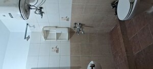 Bathroom in 3 BHK Apartment at Sarita Vihar – for Rent