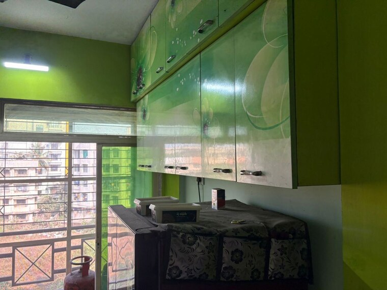 Kitchen, mohan-palms 1 Bedroom 500 Sq.Ft. Apartment In Katrap Thane 10130923