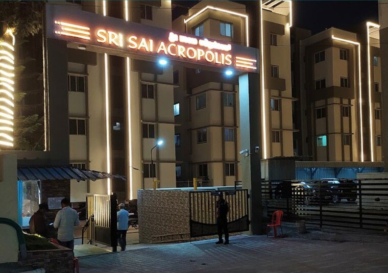 Exterior View, sri-sai-acropolis 3 Bedroom 1539 Sq.Ft. Apartment In Hosur Road Bangalore 10122090