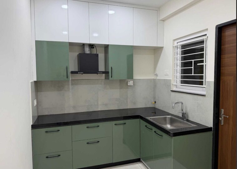 Kitchen, my-home-sayuk 2.5 Bedroom 1573 Sq.Ft. Apartment In Tellapur Hyderabad 10130974