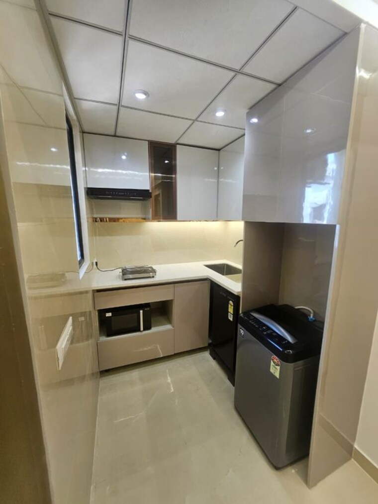 Kitchen, sector 45 Studio 650 Sq.Ft. Builder Floor In Sector 45 Gurgaon 10130980