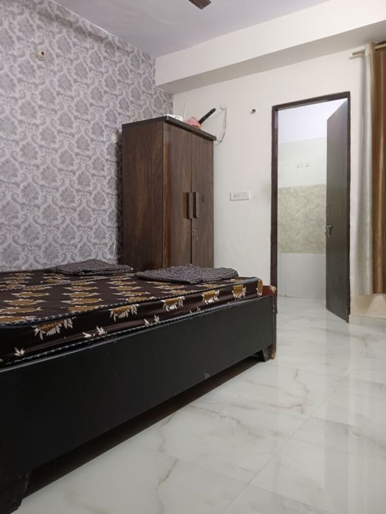 Bedroom, karolan ka barh 3 Bedroom 1400 Sq.Ft. Apartment In Karolan Ka Barh Jaipur 10130988