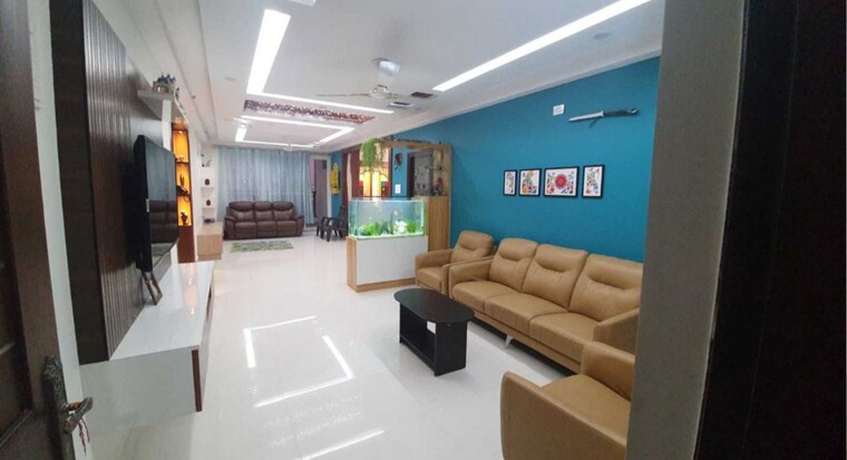 Living Room, smr-vinay-iconia-hyderabad 3 Bedroom 2445 Sq.Ft. Apartment In Kondapur Hyderabad 10130747