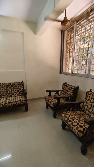 Living Room in 1 RK Apartment at Gokuldham Complex, Goregaon East – for Rent