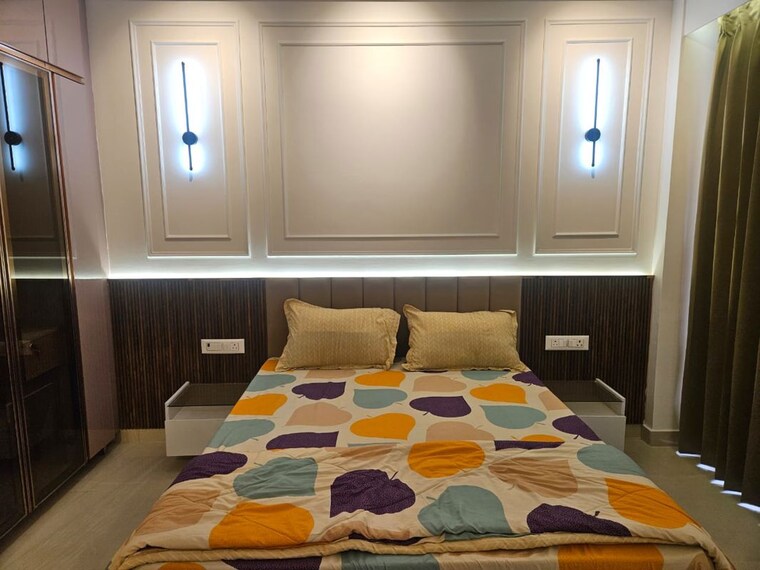 Bedroom, sector 40 Studio 650 Sq.Ft. Builder Floor In Sector 40 Gurgaon 10131006