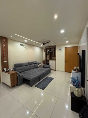 Living Room in 2 BHK Apartment at INDIS Viva City, Kondapur – for Sale