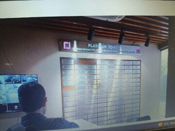 Building Lobby in 1 BHK Apartment at Platinum Tower 7, Andheri West – for Sale