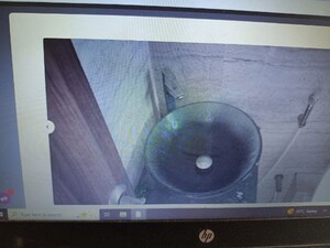 Bathroom in 1 BHK Apartment at Platinum Tower 7, Andheri West – for Sale