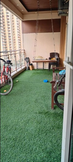 Balcony in 3.5 BHK Apartment at Gaur Sportswood, Sector 79 – for Rent