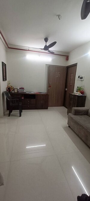 Living Room in 1 BHK Apartment at Rutu City, Thane West – for Rent