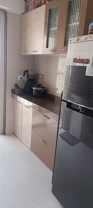 Kitchen in 1 BHK Apartment at Rutu City, Thane West – for Rent