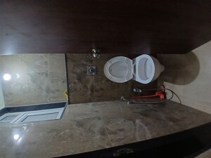 Bathroom in 1 BHK Apartment at VTP Cygnus, Kharadi – for Rent