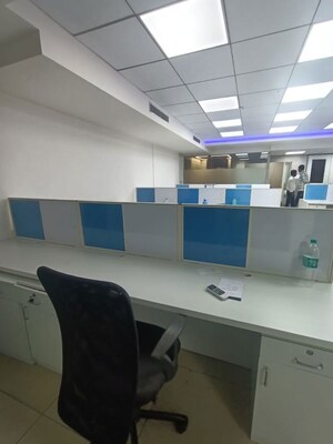 Team Area in  Office Space at Real Tech Park, Vashi Sector 30a – for Rent
