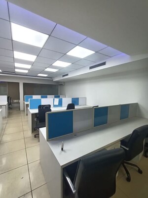 Team Area in  Office Space at Real Tech Park, Vashi Sector 30a – for Rent