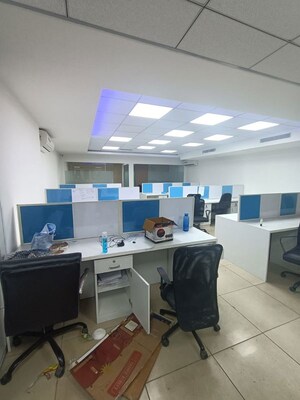 Team Area in  Office Space at Real Tech Park, Vashi Sector 30a – for Rent