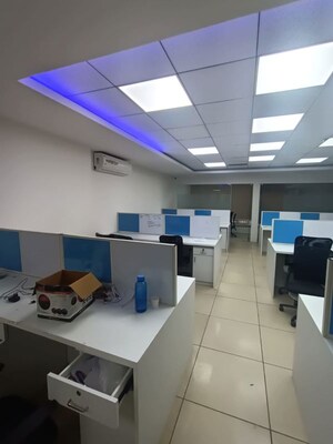 Team Area in  Office Space at Real Tech Park, Vashi Sector 30a – for Rent