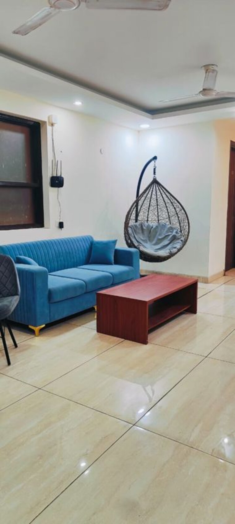 Living Room, global-foyer 4 Bedroom 2000 Sq.Ft. Builder Floor In Sector 43 Gurgaon 10131254