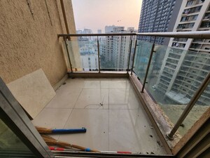 Balcony in 2.5 BHK Apartment at Kanakia Spaces Niharika, Manpada – for Rent