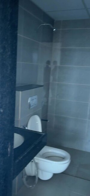 Bathroom in 2 BHK Apartment at Shapoorji Pallonji Sensorium Auris, Hinjewadi – for Rent