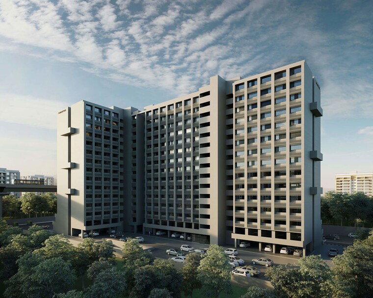Exterior View, shyamal Commercial Office Space 500 Sq.Ft. In Shyamal Ahmedabad 10131342