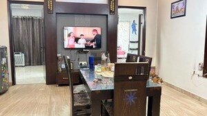 Dining area in 3 BHK Builder Floor at Sushant Lok 2, Sector 57 – for Rent