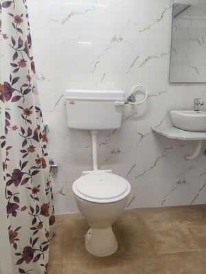 Bathroom in 1 RK Apartment at Piccadilly 1 CHS, Goregaon East – for Rent