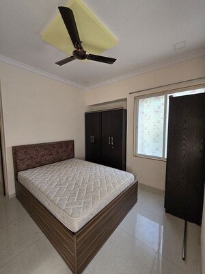 Bedroom in 3 BHK Apartment at Wadgaon Sheri – for Rent