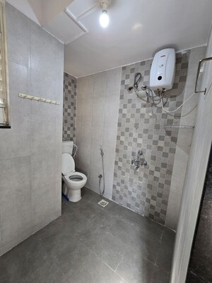 Bathroom in 3 BHK Apartment at Wadgaon Sheri – for Rent