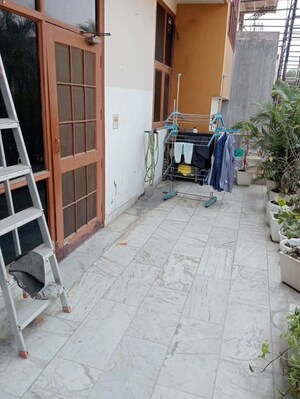 Balcony in 1.5 BHK Villa at Sector 20 – for Rent