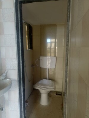 Bathroom in 1 BHK Apartment at Navkar Building, Nalasopara West – for Rent