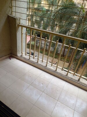 Balcony in 1 BHK Apartment at Nine Sea Grapes, Nalasopara West – for Rent