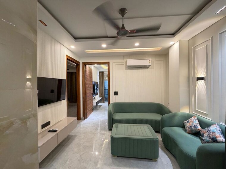 Kitchen, global-arcade 2 Bedroom 1200 Sq.Ft. Builder Floor In Sector 42 Gurgaon 10131457