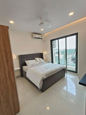 Bedroom in 2 BHK Apartment at Anmol Eleganzia Royale, Andheri West – for Rent