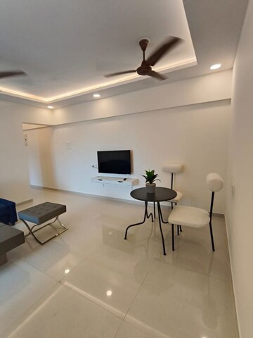 Living Room in 2 BHK Apartment at Anmol Eleganzia Royale, Andheri West – for Rent