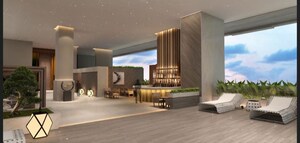 Living Room in 3 BHK Apartment at One Altamount Apartment, Altamount Road – for Rent