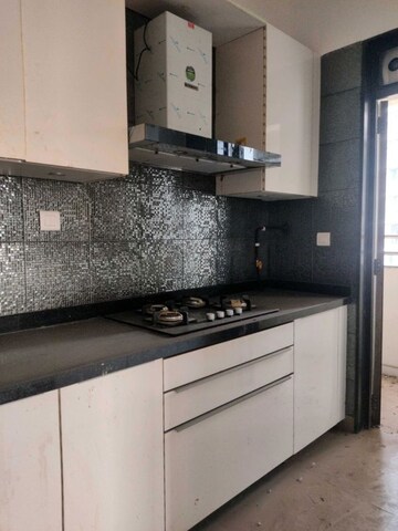 Kitchen in 3 BHK Apartment at Lodha The Park, Worli – for Rent