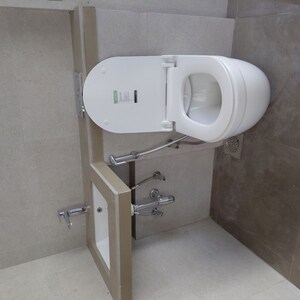 Bathroom in 2 BHK Apartment at A And O F Residences Malad, Malad East – for Rent