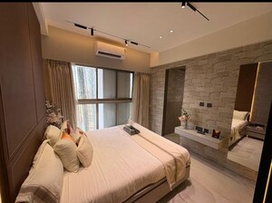 Bedroom in 3 BHK Apartment at Chandak Greenairy, Borivali East – for Sale