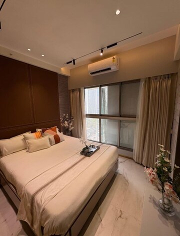 Bedroom in 3 BHK Apartment at Chandak Greenairy, Borivali East – for Sale