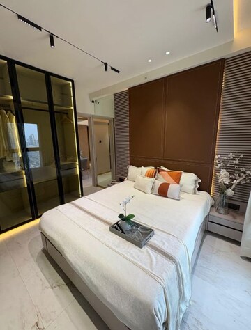 Bedroom in 3 BHK Apartment at Chandak Greenairy, Borivali East – for Sale